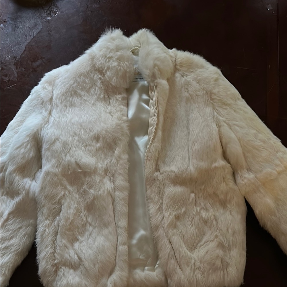 Cream Teddy Jacket Cozy and Stylish